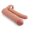 Przedłużka penisa podwójne dildo Pleasure X Tender +5cm